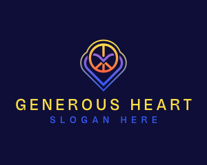 Heart Peace Foundation logo design