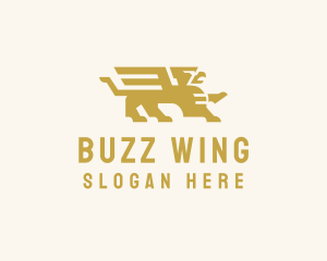 Professional Griffin Wings logo design