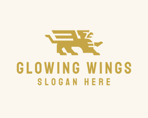 Professional Griffin Wings logo design