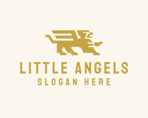 Professional Griffin Wings logo design