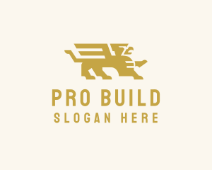 Professional Griffin Wings logo design