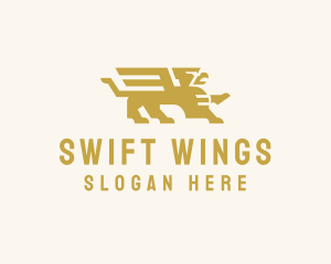 Professional Griffin Wings logo design