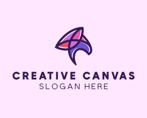 Artsy - Abstract Fancy Shape logo design