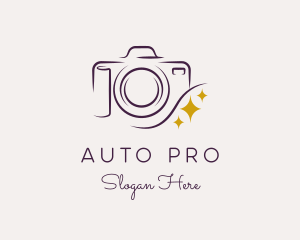Photo Studio - Camera Lens Photography logo design