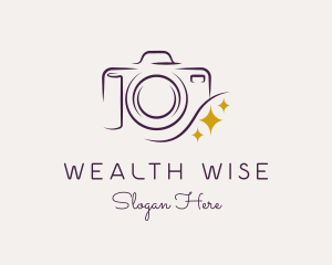 Dslr - Camera Lens Photography logo design