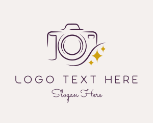 Camera Lens Photography Logo