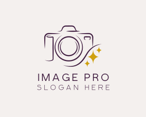 Camera Lens Photography logo design