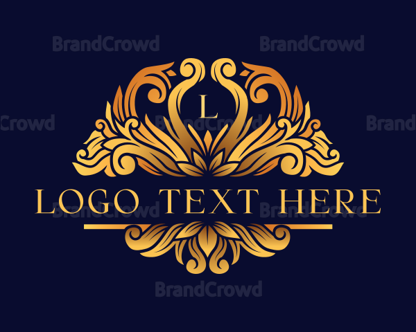 Premium Ornamental Crest Logo