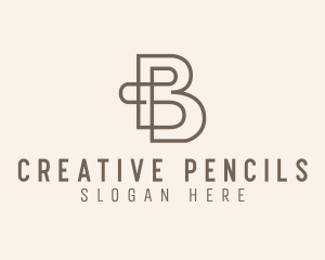 Generic Business Letter B  logo design