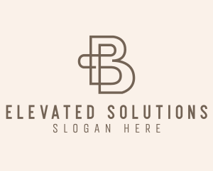 Generic Business Letter B  logo design