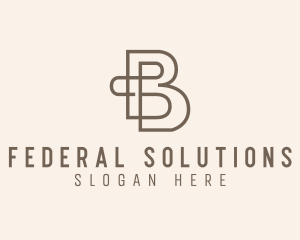 Generic Business Letter B  logo design