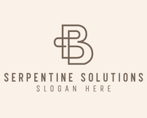 Generic Business Letter B  logo design