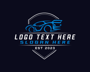 Luxury Car Mechanic Logo