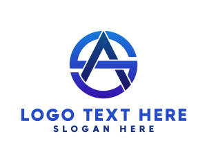 Letter S - Professional S & A Monogram logo design