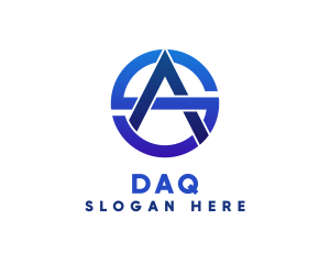 Tech - Professional S & A Monogram logo design