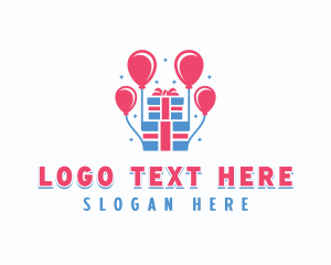 Balloon - Gift Balloon Party logo design