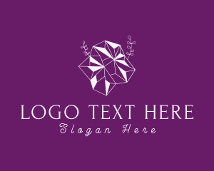 Luxury Premium Gemstone logo design