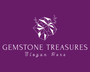 Luxury Premium Gemstone logo design