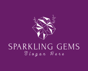 Luxury Premium Gemstone logo design