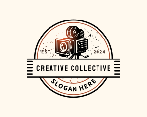 Camera Photography Vintage logo design