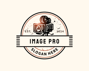 Camera Photography Vintage logo design