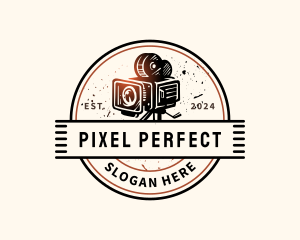 Camera Photography Vintage logo design