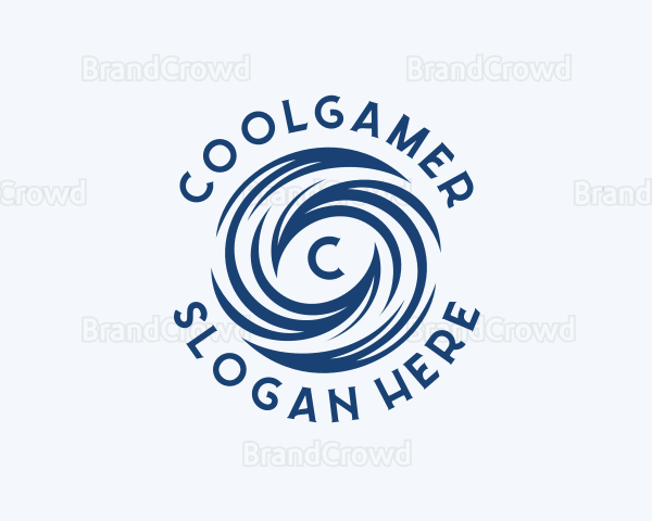 Water Waves Whirlpool Logo