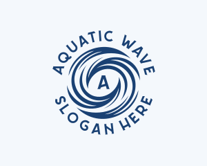 Water Waves Whirlpool logo design