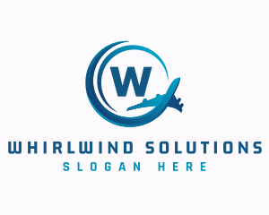 Plane Travel Airline logo design