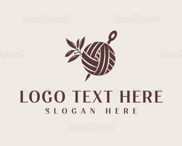 Quilting Crochet Needle Logo