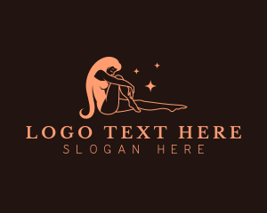 Erotic - Wellness Sexy Lady logo design