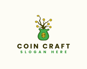 Money Tree Coins logo design