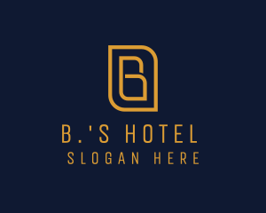 Professional Company Letter B logo design
