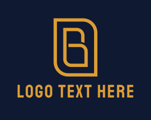 High Class - Banking Company Letter B logo design