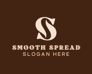 Coffee Bean Espresso Letter S logo design