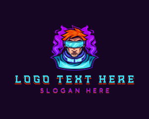 Tobacco - Cyberpunk Vape Gaming logo design