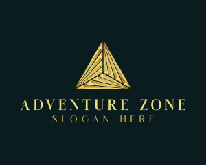 Elegant Luxe Pyramid logo design