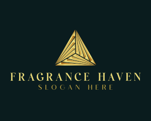 Elegant Luxe Pyramid logo design