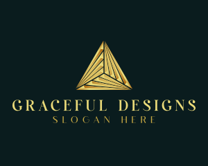 Elegant - Elegant Luxe Pyramid logo design