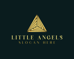 Elegant Luxe Pyramid logo design