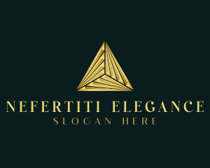 Elegant Luxe Pyramid logo design