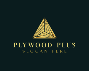 Elegant Luxe Pyramid logo design