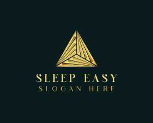 Elegant Luxe Pyramid logo design