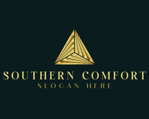 Elegant Luxe Pyramid logo design