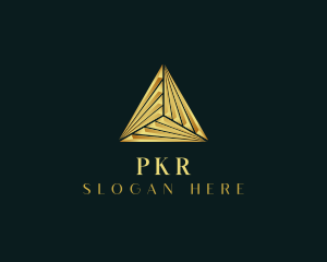 Elegant Luxe Pyramid logo design