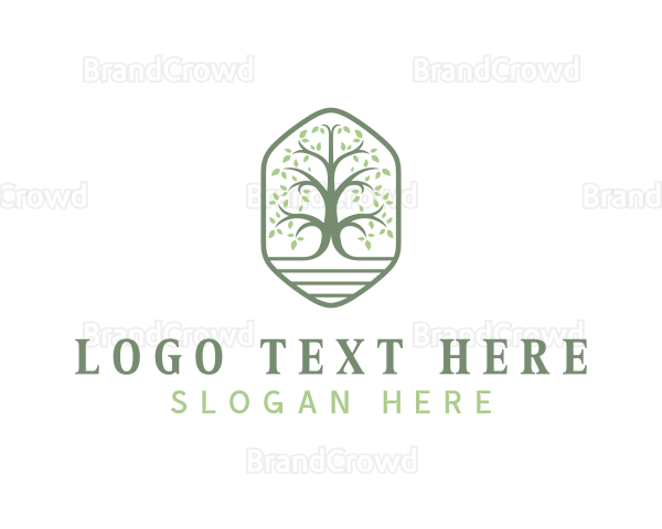 Botanical Nature Garden Logo