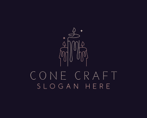 Candle Home Decor logo design