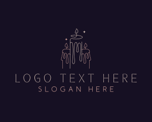 Home Decor - Candle Home Decor logo design