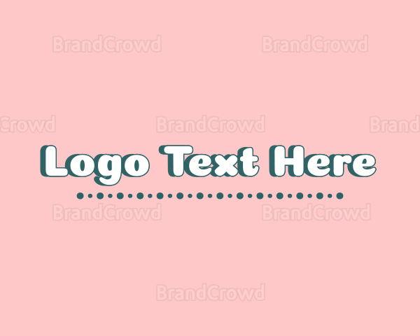 Cute Girly Boutique Logo