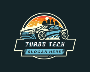 Turbo - Car Wash Vehicle Detailing logo design